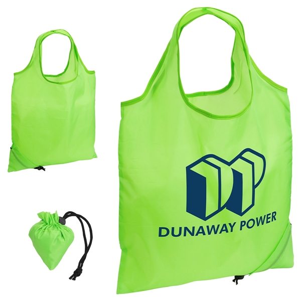 Light Green color option for Bazaar Rpet Folding Reusable Tote Bag