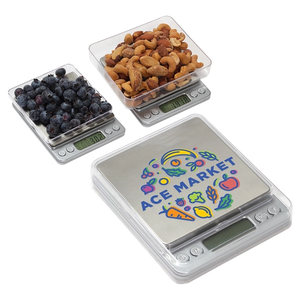 Photo of Easy Measure Digital Kitchen Scale With Food Tray
