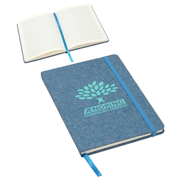 Medium Blue color option for Revue Rpet Textured Journal