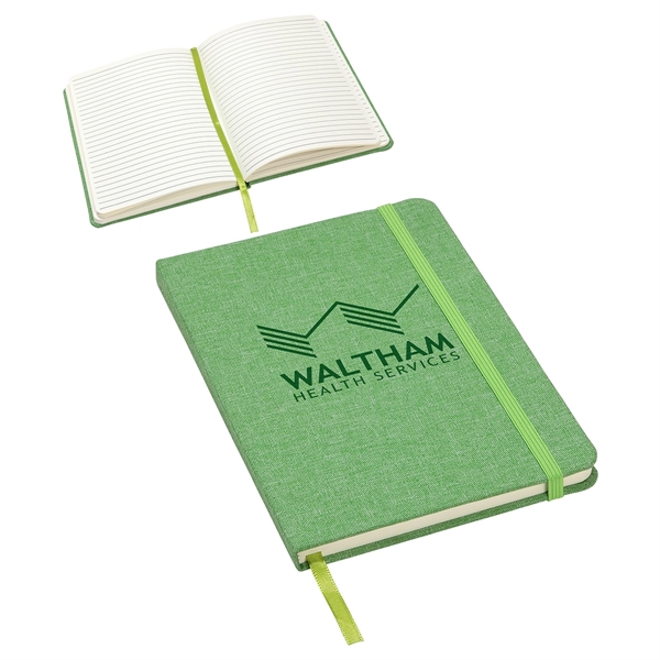 Medium Green color option for Revue Rpet Textured Journal