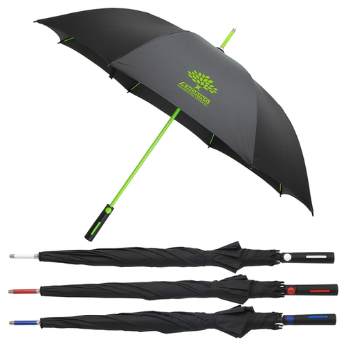 Main photo of Parkside Auto Open Umbrella With Contrasting Color Frame