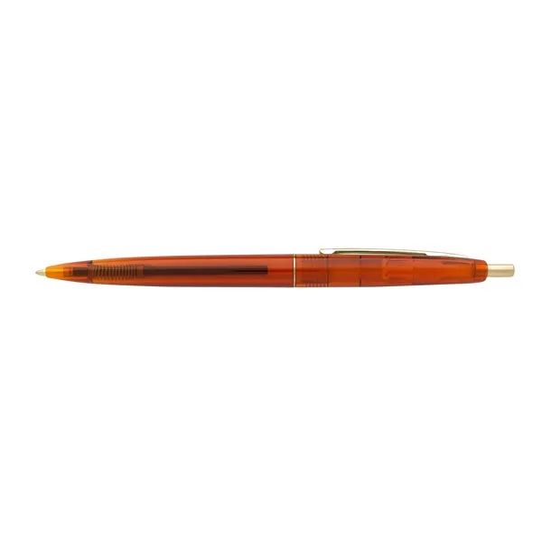 Clear Burnt Orange color option for Bic Clear Clic Gold