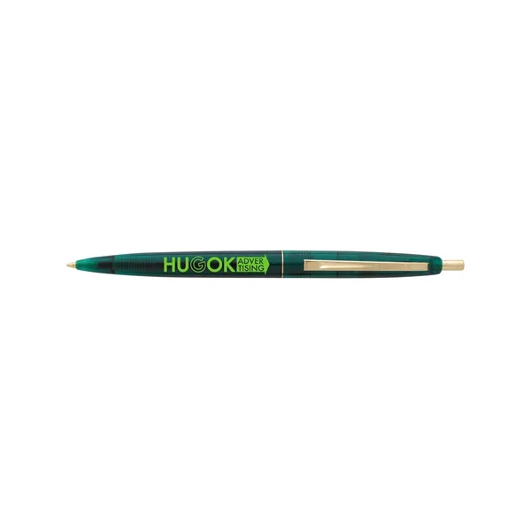 Clear Forest Green color option for Bic Clear Clic Gold