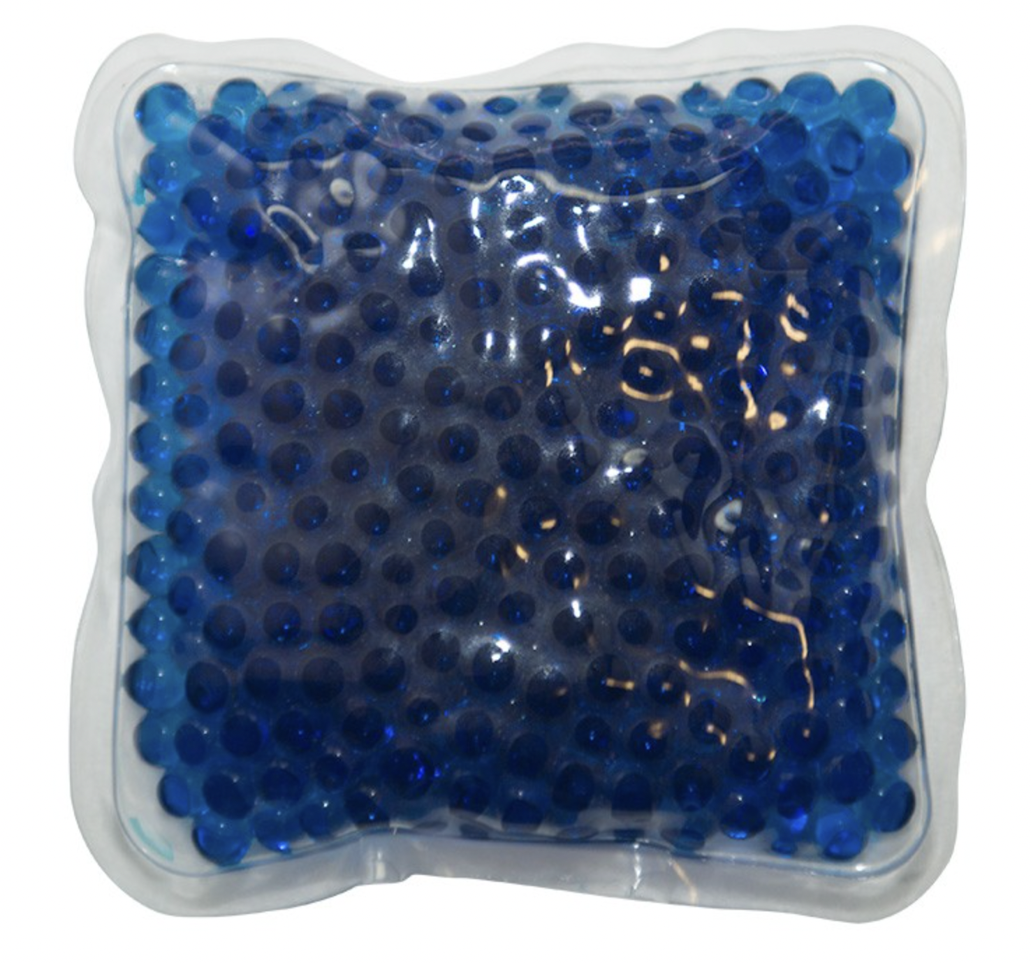 Blue color option for Gel Beads Hot/Cold Pack Square