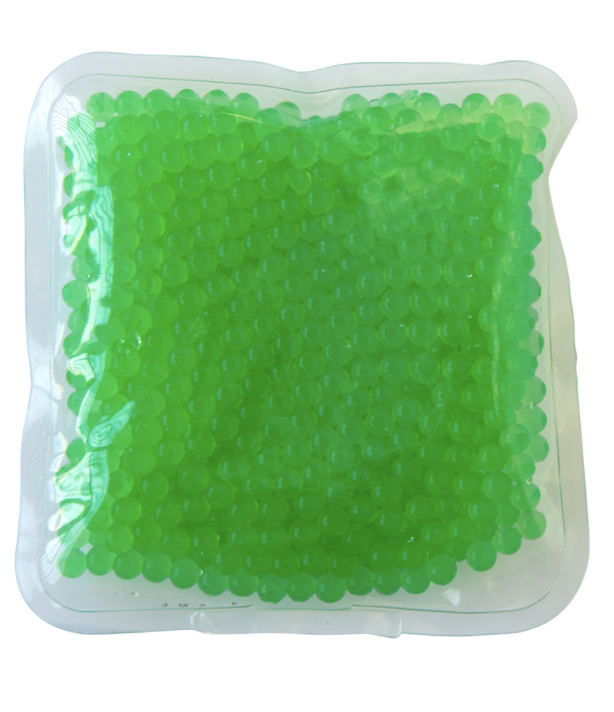Green color option for Gel Beads Hot/Cold Pack Square