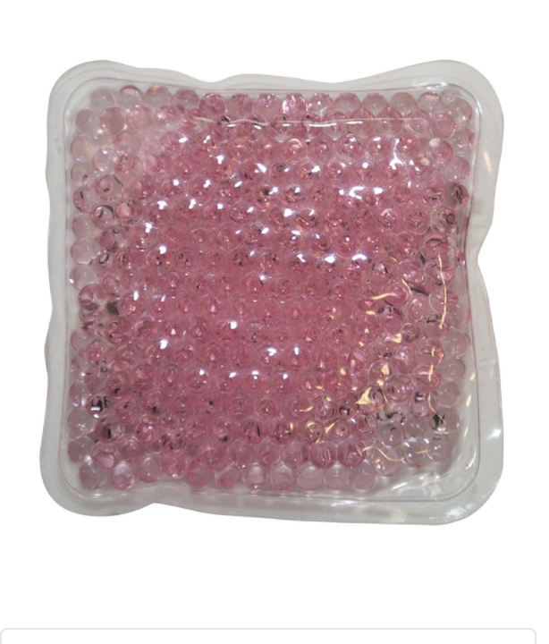 Pink color option for Gel Beads Hot/Cold Pack Square