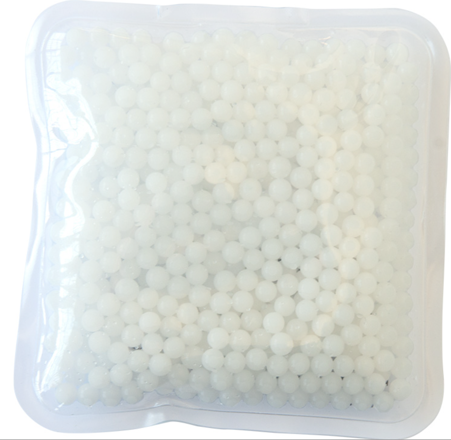 White color option for Gel Beads Hot/Cold Pack Square
