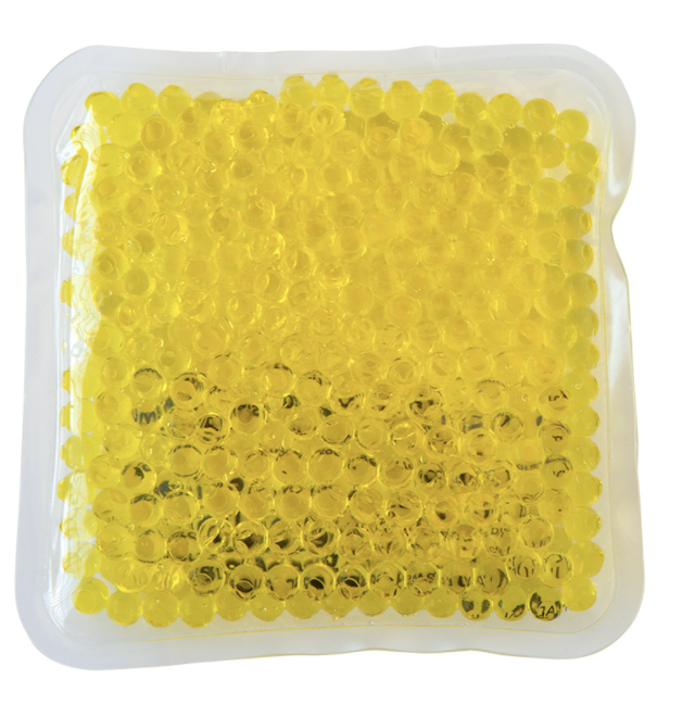 Yellow color option for Gel Beads Hot/Cold Pack Square