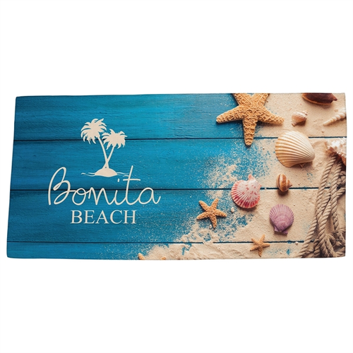 Photo of Boardwalk 30  X 60  Microfiber Beach Blanket/Towel  Full Col