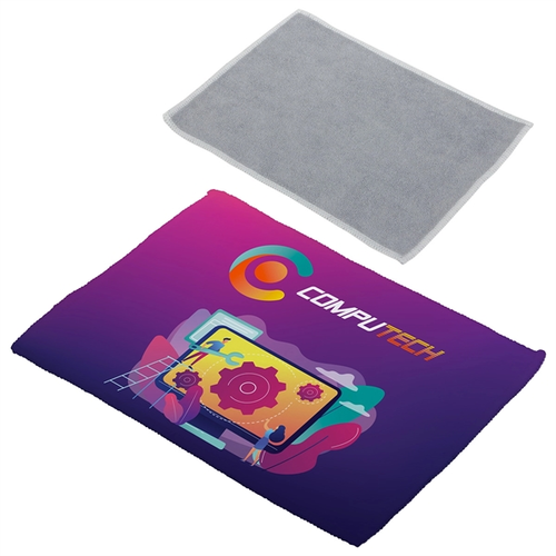 Photo of Quick Clean 5  X 7 1/8  Dual Sided Microfiber Cloth   Full C
