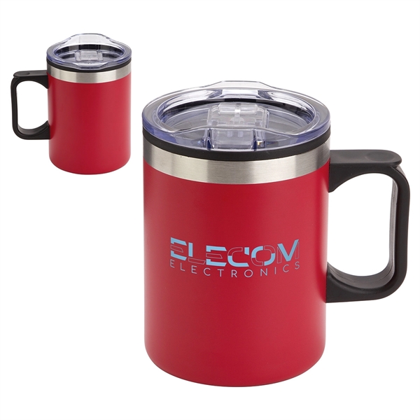 Medium Red color option for Zara 14 Oz Stainless Steel/Polypropylene Mug