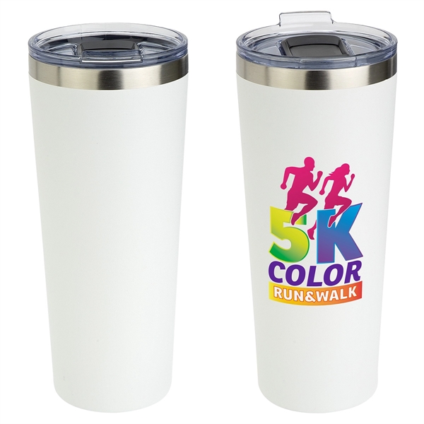 Medium White color option for Greco 28 Oz Vacuum Insulated Stainless Steel Tumbler