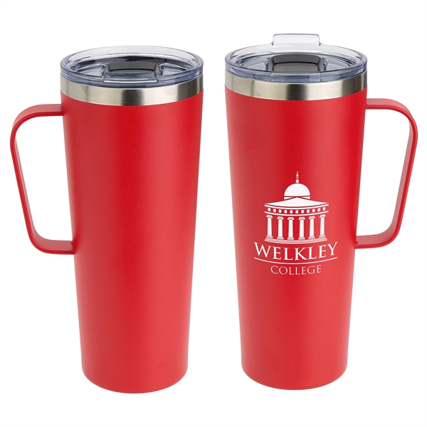 Medium Red color option for Maroni 28 Oz Vacuum Insulated Stainless Steel Mug