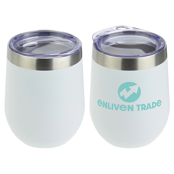 Medium White color option for Senso® Classic 10 Oz Vacuum Insulated Stainless Steel Wine