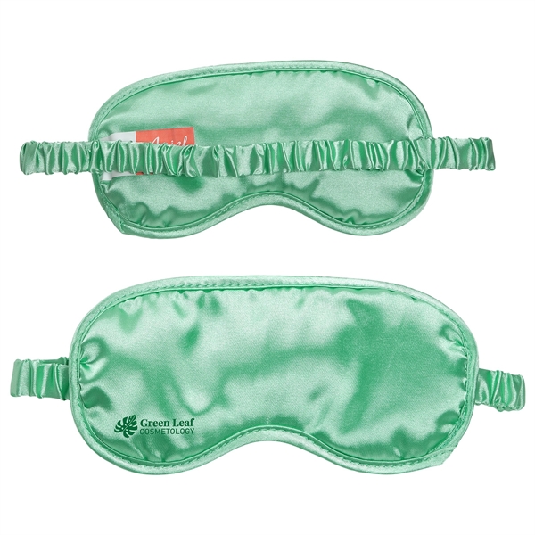 Medium Green color option for Bouquet Scented Satin Sleep Mask