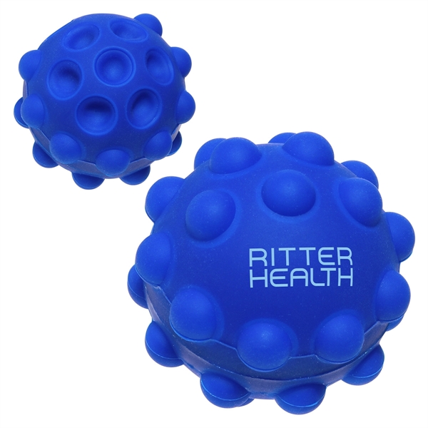 Medium Blue color option for Push Pop Bounce Ball