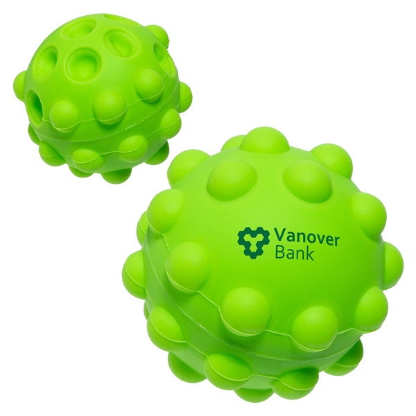 Medium Green color option for Push Pop Bounce Ball