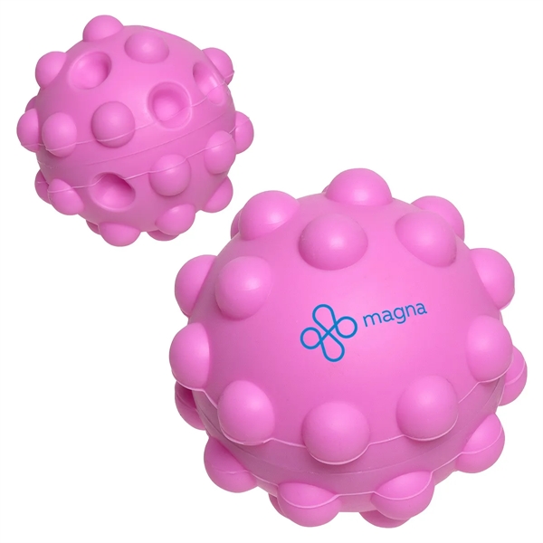 Medium Pink color option for Push Pop Bounce Ball