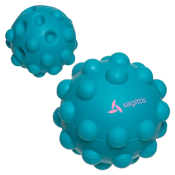 Medium Teal color option for Push Pop Bounce Ball