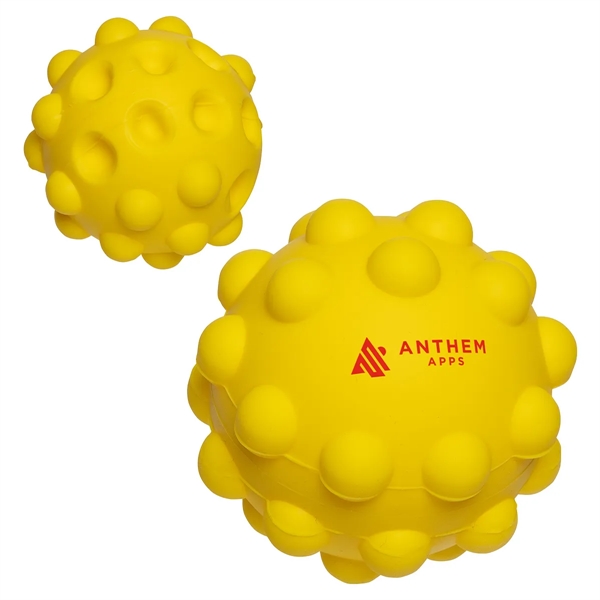 Medium Yellow color option for Push Pop Bounce Ball
