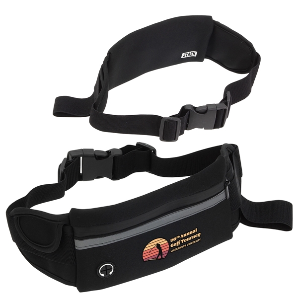 Medium Black color option for Stash Pocket Sport Belt