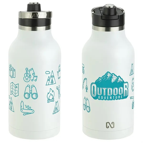 Photo of Nayad® Traveler 64 Oz Stainless Double Wall Bottle With Twi