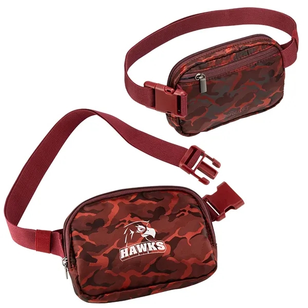 Camouflage Red color option for Aero Loft® Anywhere Belt Bag