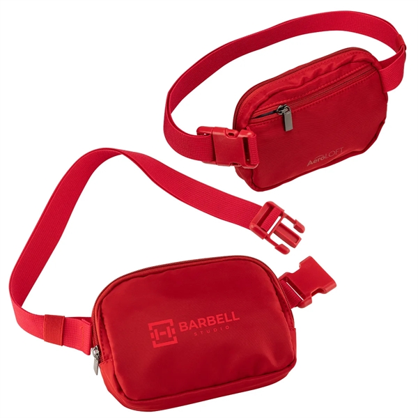 Cardinal Red color option for Aero Loft® Anywhere Belt Bag