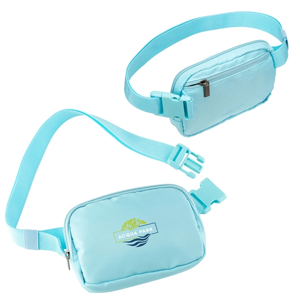 Ice Blue color option for Aero Loft® Anywhere Belt Bag