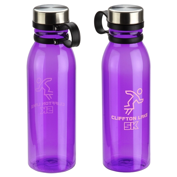 Translucent Purple color option for Puebla 26 Oz Rpet Bottle