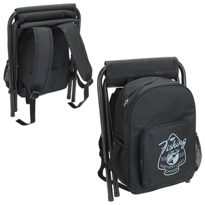 Photo of Fieldcrest Cooler Backpack With Folding Stool