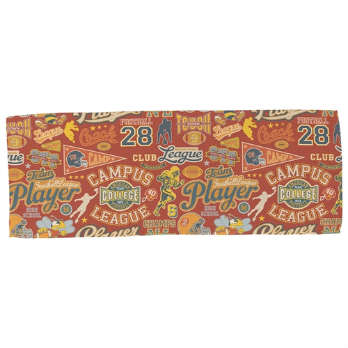Photo of Gridiron Full Color 12  X 32  Waffle Microfiber Sports Towel