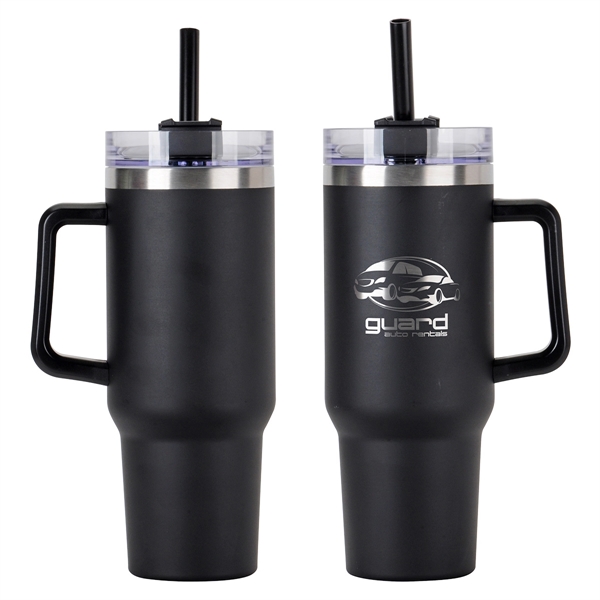 Medium Black color option for Maxim 40 Oz Vacuum Insulated Stainless Steel Mug
