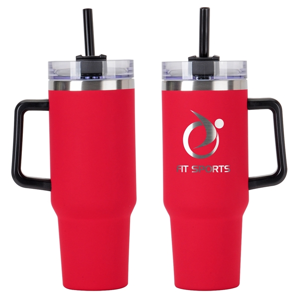 Medium Red color option for Maxim 40 Oz Vacuum Insulated Stainless Steel Mug
