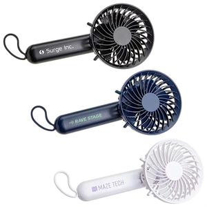 Photo of Quiet Breeze Rechargeable Hand Fan With Carabiner