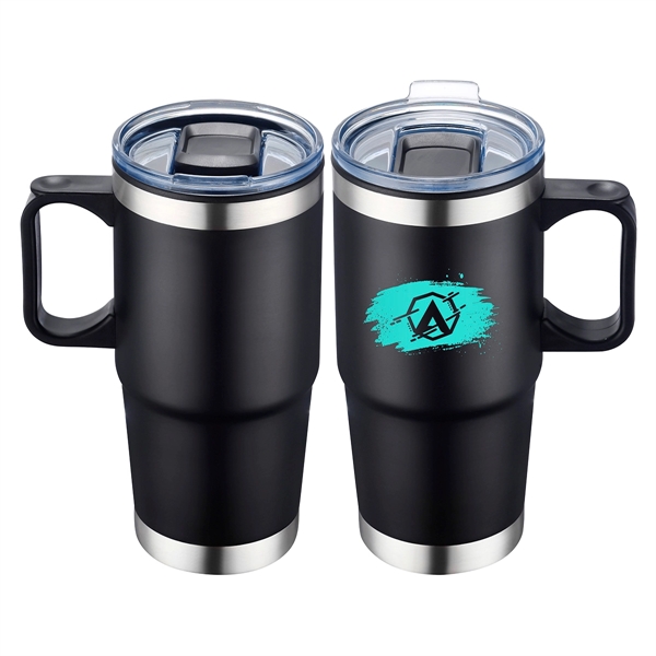 Medium Black color option for San Siro 24 Oz Double Wall Travel Mug