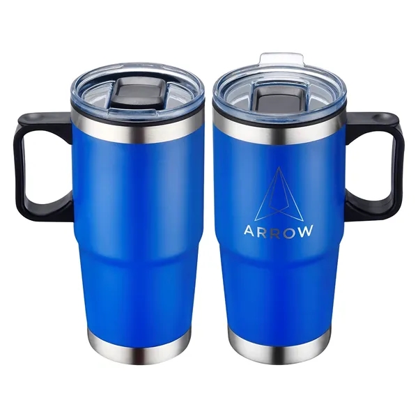 Medium Blue color option for San Siro 24 Oz Double Wall Travel Mug