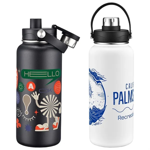 Photo of Bresso 34 Oz Vacuum Insulated Bottle With Twist Top Spout