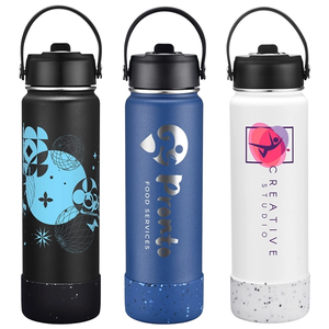 Photo of Volare 27 Oz Vacuum Insulated Bottle With Flip Top Spout