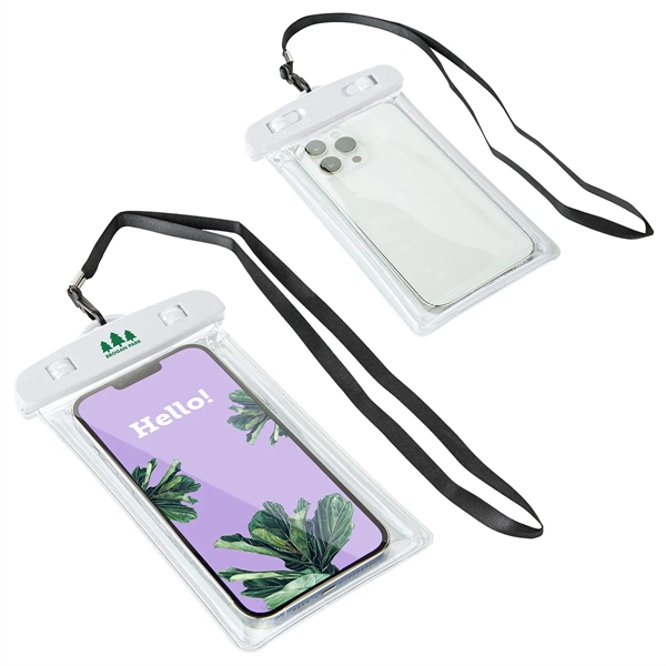 Medium White color option for Voyage Waterproof Phone Pouch