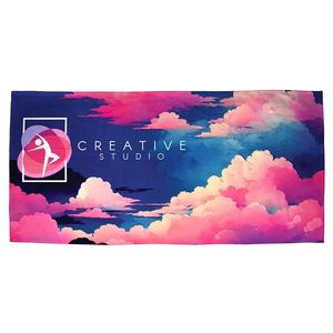 Photo of Silk Touch Beach Blanket/Towel 30  X 60  450 Gsm Poly/Cotton 