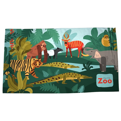 Photo of Silk Touch Beach Blanket/Towel 35  X 60  400 Gsm Poly/Cotton