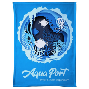 Photo of Light Weight Brushed Fleece Blanket 30 X 40  300 Gsm   Full C