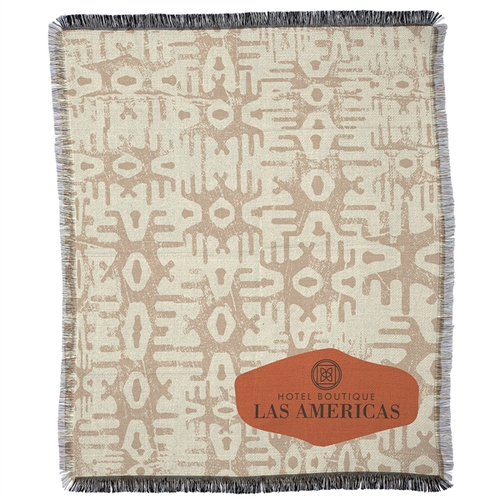 Photo of Fringed Woven Tapestry 50  X 60  500 Gsm   Full Color