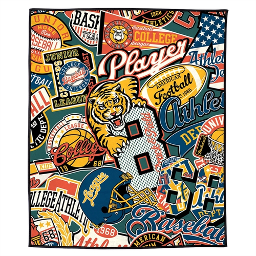 Photo of Micro Plush Picnic Blanket With Carry Strap 50  X 60  410 Gsm