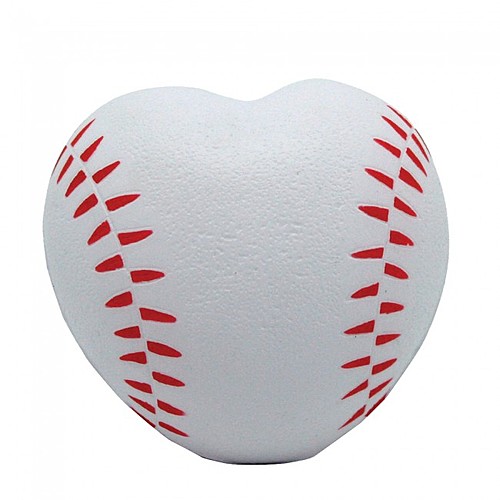 Photo of Heart Shaped Baseball Squeezie