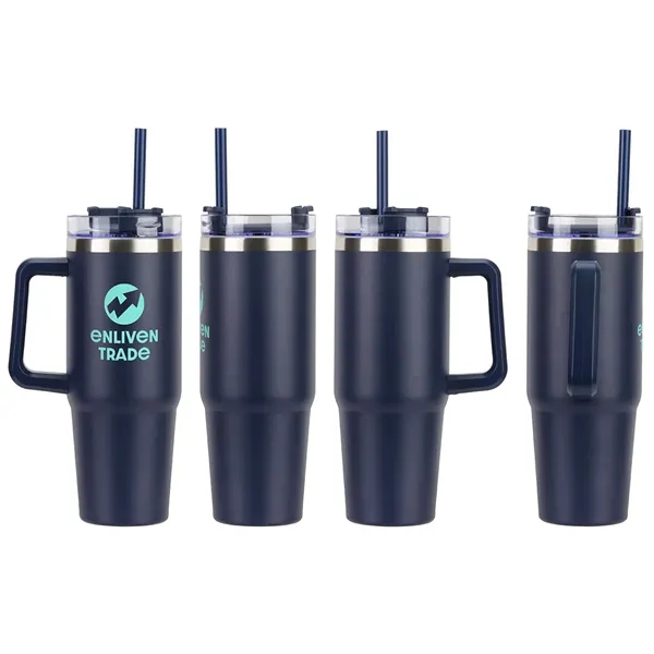 Medium Navy Blue color option for Medina 30 Oz Vacuum Insulated Stainless Steel Mug