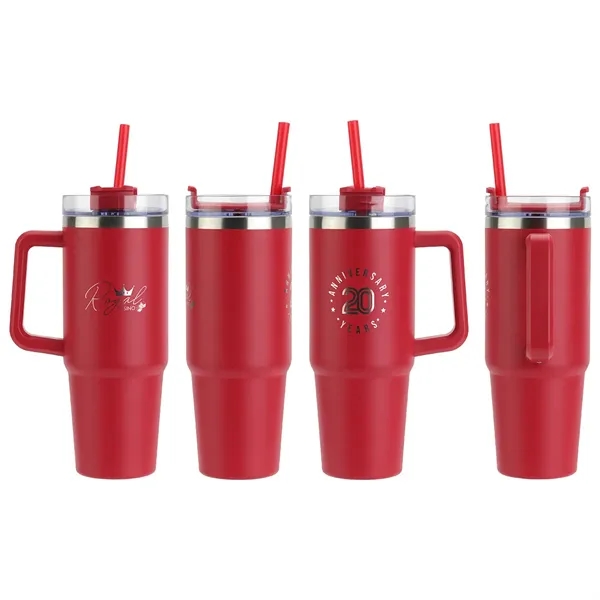 Medium Red color option for Medina 30 Oz Vacuum Insulated Stainless Steel Mug