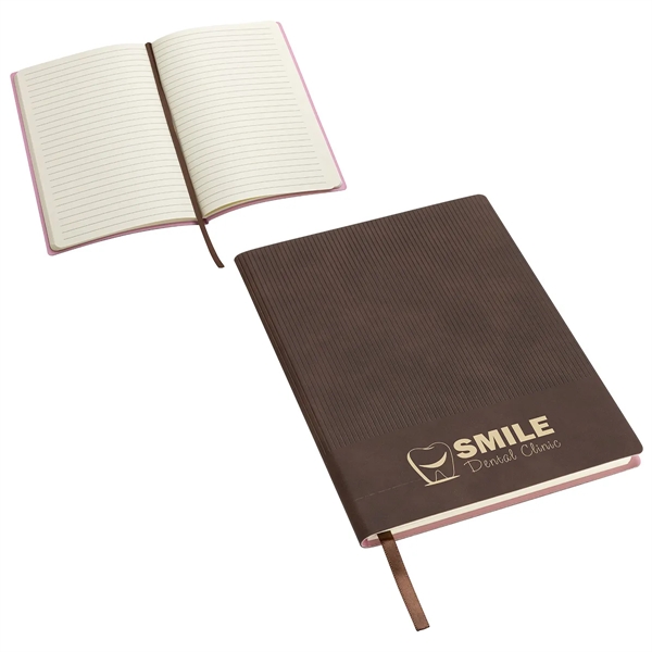 Medium Brown color option for Clique Ribbed Journal