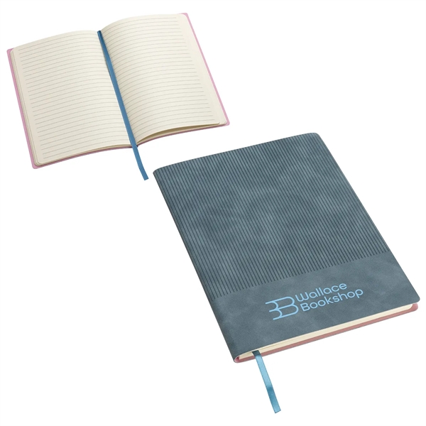 Medium Gray color option for Clique Ribbed Journal